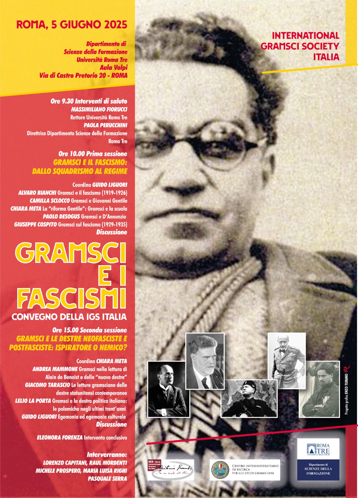 Gramsci e i fascismi locandina