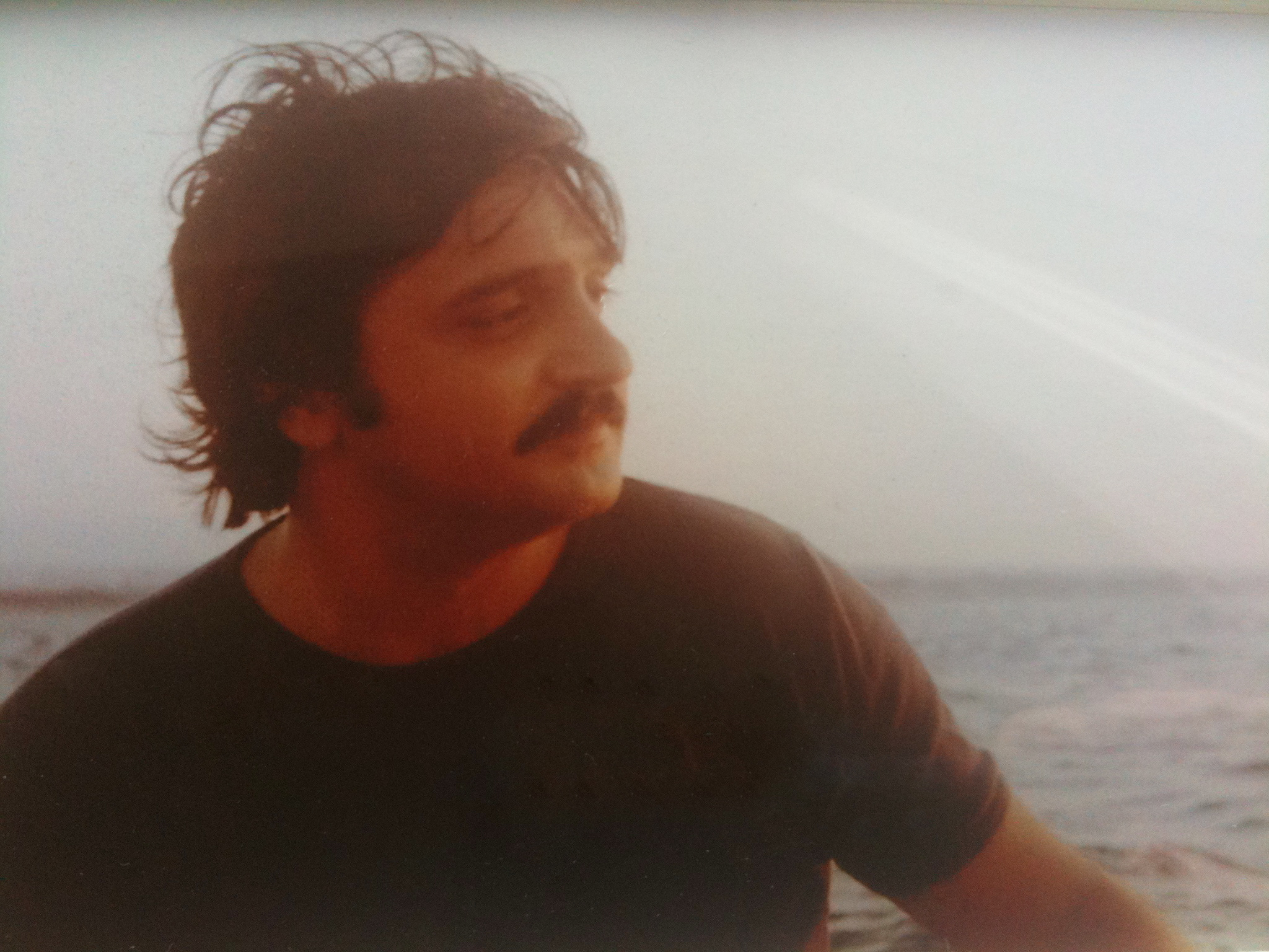 Foto Giorgio Baratta a 35 anni